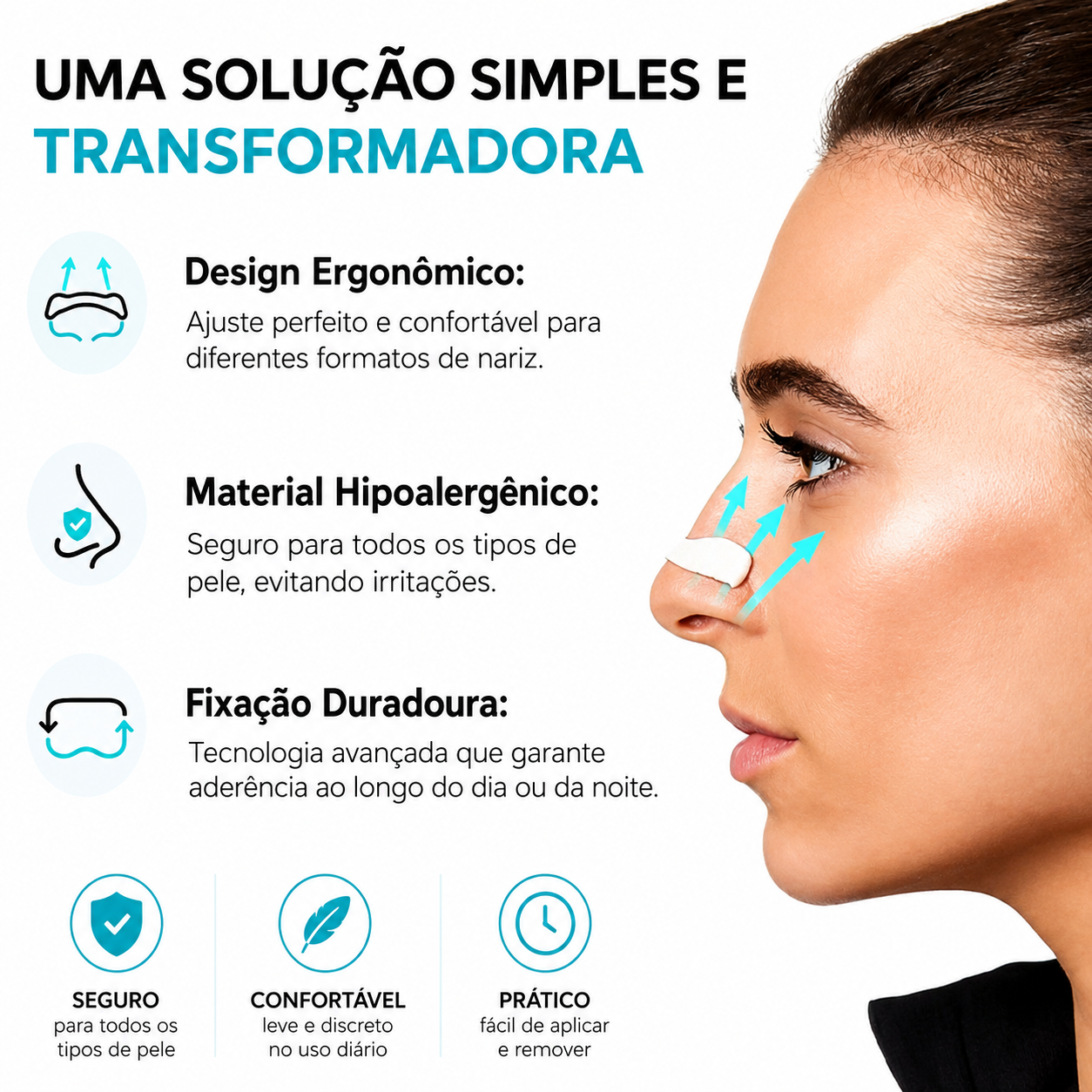 Clipe Nasal Magnético Zenox 4